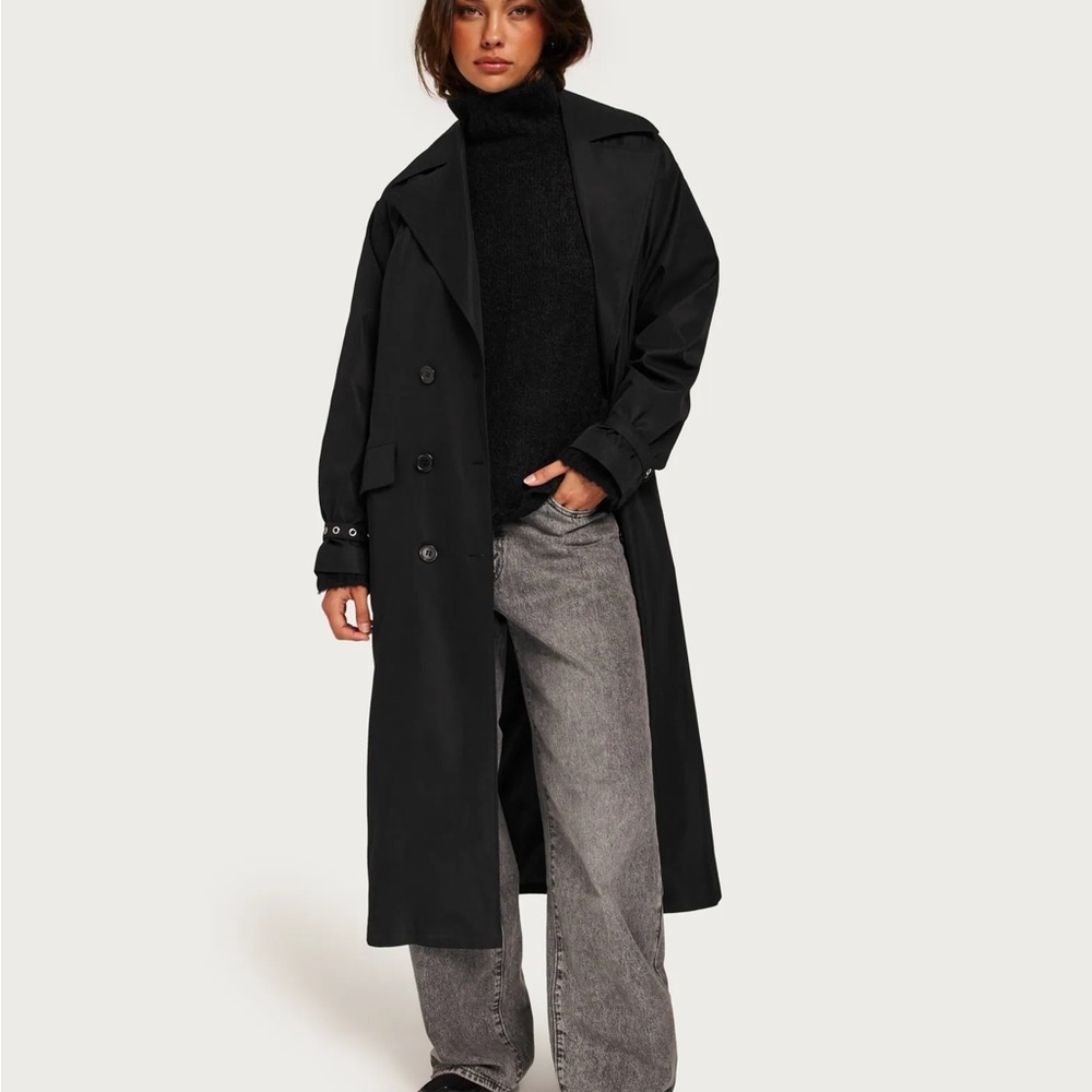 SELECTED FEMME - SLFGABELLA LS KNIT HIGH-NECK W alpaca blend Sweater in Black